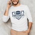 Football Senior Night Football Senior 2025 Graduation 44 Unisex Long Sleeve T-Shirt