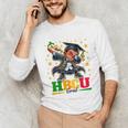 Future HBCU Grad Dabbing Kid Graduation For Boys Kids Unisex Long Sleeve T-Shirt