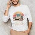 Geek Please Be Patient I'm From The 1900s Retro Computer PC Unisex Long Sleeve T-Shirt Geek Please Be Patient I'm From The 1900s Retro Computer PC Unisex Long Sleeve T-Shirt
