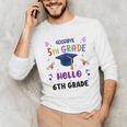Goodbye 5th Grade Graduation 2025 6th Grade Graduate Kids Unisex Long Sleeve T-Shirt
