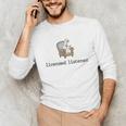 Goose Licensed Listener Psychology School Graduation Unisex Long Sleeve T-Shirt