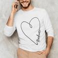 Graduate Heart Shirt Graduation Unisex Long Sleeve T-Shirt