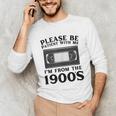 Over The Hill Please Be Patient I'm From The 1900s VHS Unisex Long Sleeve T-Shirt