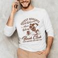 Hockey Romance Smut Reader Book Club Book Lover Bookish Unisex Long Sleeve T-Shirt
