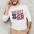 Hockey Senior Night Hockey Senior 2026 Graduation 59 Unisex Long Sleeve T-Shirt