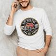 Hotrod Custom Car Automotive Nostalgia Distressed Premium Tri-Blend Unisex Long Sleeve T-Shirt