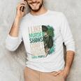 Introverted Murder Shows True Crime Lovers Introvert Unisex Long Sleeve T-Shirt