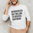 Introverted Shotokan Karate Introvert Unisex Long Sleeve T-Shirt Introverted Shotokan Karate Introvert Unisex Long Sleeve T-Shirt