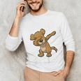Kids Class Of 2031 Shirt Graduation Dabbing Dog Shirt Unisex Long Sleeve T-Shirt