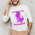 Kids Kindergarten Graduation Idea For Girls Dinosaur Unisex Long Sleeve T-Shirt