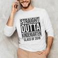 Kids Straight Outta Kindergarten Class Of 2019 Graduation Unisex Long Sleeve T-Shirt