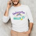 Kindergarten Graduation Nailed It Kids 2021 Unisex Long Sleeve T-Shirt
