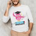 Kindergarten Graduation Tee Shirt Pink Owl T-Shir Unisex Long Sleeve T-Shirt