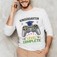 Kindergarten Level Complete Graduation Class 2023 Gamer Kids Unisex Long Sleeve T-Shirt
