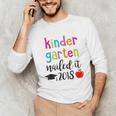 Kindergarten Nailed It 2018 Class Graduation T-Shirt Unisex Long Sleeve T-Shirt