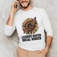 Licensed Masters Social Work Worker LMSW Graduation 2026 Unisex Long Sleeve T-Shirt