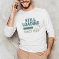 Still Loading Since 1999 Retro Tech Nostalgia Premium Tri-Blend Unisex Long Sleeve T-Shirt