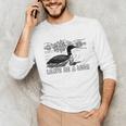 Loon Bird Pun Leave Me A Loon Nature For Introverts Unisex Long Sleeve T-Shirt