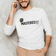Masters Degree Graduation For Him Her Diploma T-Shirt Unisex Long Sleeve T-Shirt