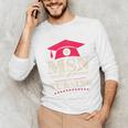 Msn Master Of Science In Nursing College Graduation Premium Tri-Blend Unisex Long Sleeve T-Shirt