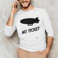 No Ticket Jones 80's Nostalgia Unisex Long Sleeve T-Shirt