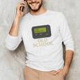 Old School 90s Pager Retro Nostalgia Vintage Tech Gen Unisex Long Sleeve T-Shirt Old School 90s Pager Retro Nostalgia Vintage Tech Gen Unisex Long Sleeve T-Shirt