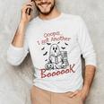 Oops I Got Another Book Boo Ghost Read Book Unisex Long Sleeve T-Shirt
