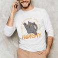 Overthinking And Also Hungry Introverted Overthinker Unisex Long Sleeve T-Shirt Overthinking And Also Hungry Introverted Overthinker Unisex Long Sleeve T-Shirt