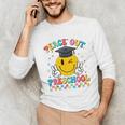 Peace Out Preschool Graduation Last Day Teachers Boys Girls Unisex Long Sleeve T-Shirt