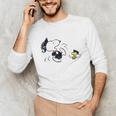 Peanuts Graduation Squad Snoopy Woodstock Raglan Baseball Tee Unisex Long Sleeve T-Shirt