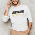 Phd Graduation Doctorate Degree Dissertation Masteral Grad Unisex Long Sleeve T-Shirt