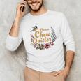 Please Chew Quieter Sarcastic Introvert Humor Unisex Long Sleeve T-Shirt