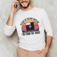 Please Be Patient With Me I'm From The 1900s Floppy Disk Unisex Long Sleeve T-Shirt