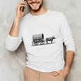 Please Be Patient I'm From The 1900s Oxen And Wagon Premium Unisex Long Sleeve T-Shirt