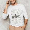 Please Be Patient I'm From The 1900s Retro Premium Tri-Blend Unisex Long Sleeve T-Shirt
