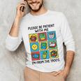 Please Be Patient With Me I'm From The 1900s Vintage 90s Premium Tri-Blend Unisex Long Sleeve T-Shirt Please Be Patient With Me I'm From The 1900s Vintage 90s Premium Tri-Blend Unisex Long Sleeve T-Shirt