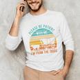 PLEASE BE PATIENT I'M FROM THE 1900s Vintage 1900s 90s Premium Tri-Blend Unisex Long Sleeve T-Shirt