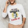 Pre K Nailed It Shirt 2019 Shark Graduation TShirt Unisex Long Sleeve T-Shirt