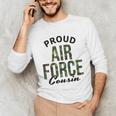 Proud Air Force Cousin Deployment Homecoming Graduation USAF Unisex Long Sleeve T-Shirt