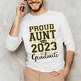 Proud Aunt Of A 2023 Graduate Family Matching Graduation Unisex Long Sleeve T-Shirt