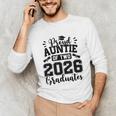 Proud Auntie Of Two 2026 Graduates Graduation Unisex Long Sleeve T-Shirt