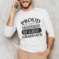 Proud Grandparent Of A Class Of 2024 Graduate Graduation Unisex Long Sleeve T-Shirt