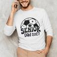 Proud Senior Dad Soccer Class Of 2027 Graduation Graduate Unisex Long Sleeve T-Shirt