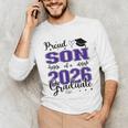 Proud Son Of a Class Of 2026 Graduate For Graduation Unisex Long Sleeve T-Shirt