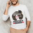 Queen Masters Degree Graduation Social Work MSW MPH Unisex Long Sleeve T-Shirt