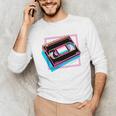 Retro VHS Vaporwave Video Cassette Nostalgia Geek Chic Unisex Long Sleeve T-Shirt Retro VHS Vaporwave Video Cassette Nostalgia Geek Chic Unisex Long Sleeve T-Shirt