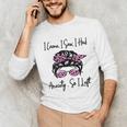 I Came I Saw I Had Anxiety So I Left Messy Bun Introvert Unisex Long Sleeve T-Shirt I Came I Saw I Had Anxiety So I Left Messy Bun Introvert Unisex Long Sleeve T-Shirt