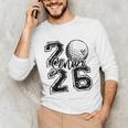 Senior 2026 Golf Player Heart Graduation Girls Teens Unisex Long Sleeve T-Shirt