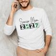 Senior 2027 Soccer Mom Final Season Class Of 2027 Graduation Unisex Long Sleeve T-Shirt