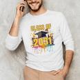 Senior 31 Class Of 2031 Back To School Graduation 2031 Unisex Long Sleeve T-Shirt